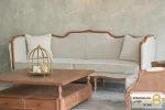 مبلمان ۵ نفره کلاسیک روتی با تک نفره روما خرید مبل باروس 11 6