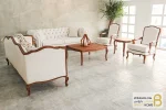 مبلمان ۸ نفره کلاسیک گندم و مبل جورجیا چستر خرید مبل باروس 1120 (2)