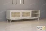 میز تلویزیون چوبی حصیری جدید تارا خرید مبل باروس 11 1