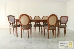 میز ناهارخوری و غذاخوری روتی با صندلی لویی خرید مبل باروس 11 2