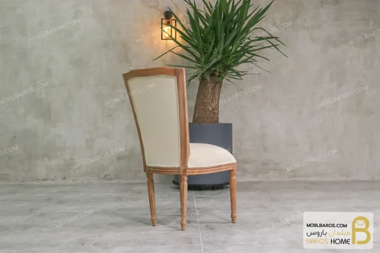 میز ناهارخوری چوبی کلاسیک نیلای با صندلی کارن خرید مبل باروس 11 1