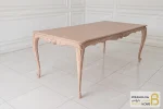 میز ناهارخوری کلاسیک منبتی رومینا کد ۳ خرید مبل باروس 1123 (3)