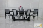 میز ناهارخوری کلاسیک چوبی جدید نیزا خرید مبل باروس 11 3