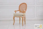 میز ناهارخوری کلاسیک چوبی لویی کد ۲ خرید مبل باروس 11 1