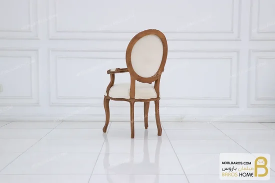 میز ناهارخوری کلاسیک چوبی لویی کد ۲ خرید مبل باروس 112 2