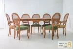 میزناهارخوری روتی با صندلی لویی کد ۲ خرید مبل باروس 11 3