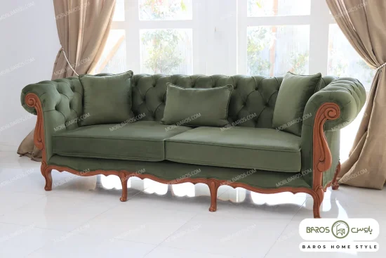 کاناپه چستر و راحتی مدرن جدید مدل نیکا خرید باروس 569 (2)