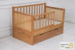 تخت خواب ساده حصیری کودک و نوزاد دلژین خرید مبل باروس 112 1