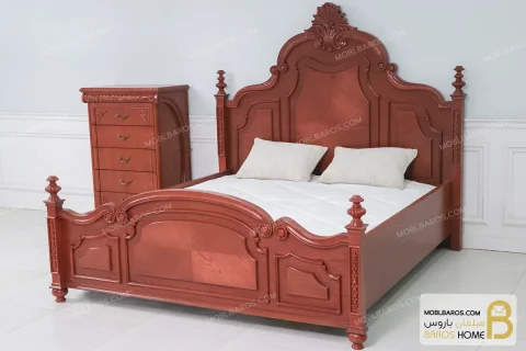 سرویس خواب جدید کلاسیک جسیکا خرید مبل باروس 11 3