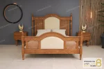 سرویس خواب دو نفره چوبی جدید آویسا خرید مبل باروس 11 5
