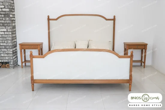 سرویس خواب و تخت خواب کاجی کد ۳ خرید مبل باروس۱۰۲۲ (3)