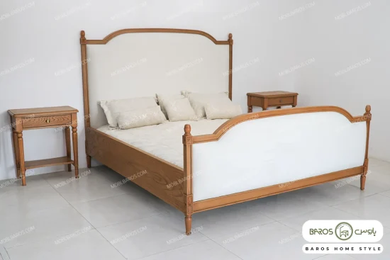 سرویس خواب و تخت خواب کاجی کد ۳ خرید مبل باروس۱۰۲۲ (4)