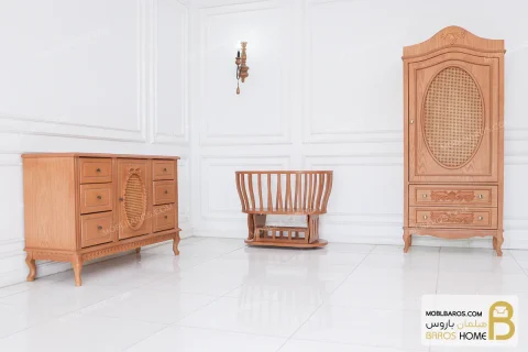 سیسمونی نوزاد و کودک با تخت خواب گهواره ای نونا خرید مبل باروس 112