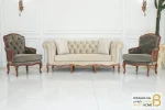 مبل لوکس کلاسیک ابزاری ساده و جورجیا و مبل فرانسوی خرید مبل باروس 11 4