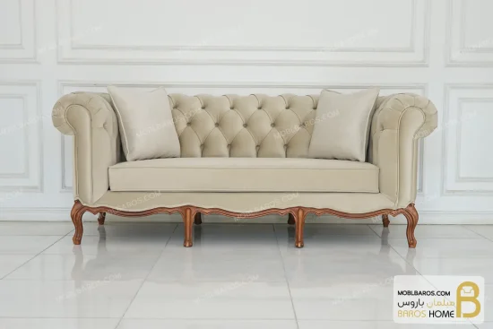 مبل لوکس کلاسیک ابزاری ساده و جورجیا و مبل فرانسوی خرید مبل باروس 11 5