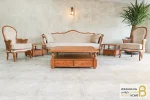 مبل کلاسیک ساده و راحتی ۷ نفره جورجیا و چستر و روما پلاس خرید مبل باروس 112 3