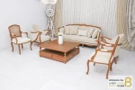 مبل کلاسیک ساده و ظریف ۷ نفره فرانسوی راشل و پیکو خرید مبل باروس 11 1