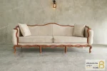 مبل کلاسیک ۷ نفره ابزاری پاسنگ ایتالیایی و تک کویین خرید مبل باروس 1120 5