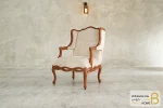 مبل کلاسیک ۷ نفره ابزاری پاسنگ ایتالیایی و تک کویین خرید مبل باروس 1120 8