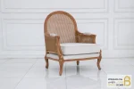 مبل ۸ نفره کلاسیک گندم و مبل تک روما خرید مبل باروس 112 1