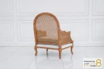 مبل ۸ نفره کلاسیک گندم و مبل تک روما خرید مبل باروس 112 2