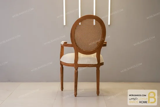 میز ناهار خوری کلاسیک منبتی رومینا و لویی خرید مبل باروس 111 5