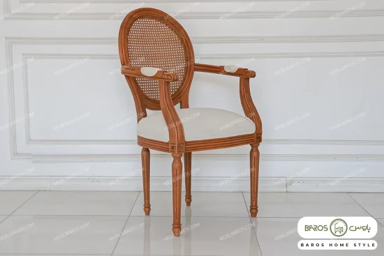 میز ناهارخوری روتی با صندلی راشل پایه لویی کد ۳ خرید باروس 44 (5)
