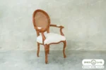 میز ناهارخوری و غذاخوری راشل با صندلی راشل پایه لویی مبل باروس00 (1)