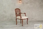 میز ناهارخوری کلاسیک روتی با صندلی فرانسوی خرید مبل باروس 1101 (2)
