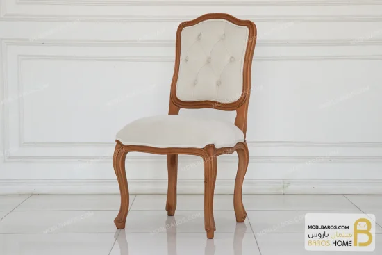 میز ناهارخوری کلاسیک روتی با صندلی فرانسوی خرید مبل باروس 112 6