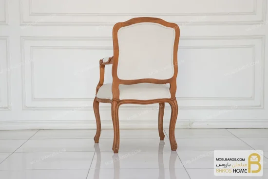 میز ناهارخوری کلاسیک روتی با صندلی فرانسوی خرید مبل باروس 112 9