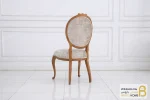 میز ناهارخوری کلاسیک و چوبی منبتی صفحه مربع لورنزو خرید مبل باروس 1112 5