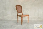 میز ناهارخوری کلاسیک گرد چوبی منبتی مدیسا خرید مبل باروس 111 1