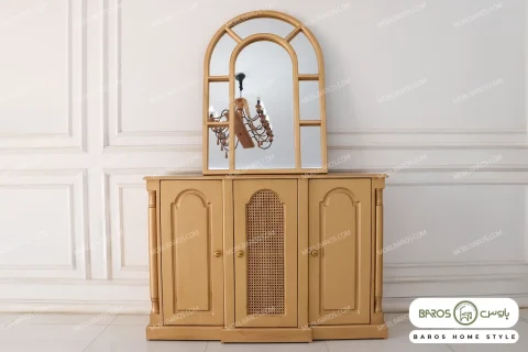 میز کنسول چوبی جدید مدل ۱۴۰۲ بتیس طول ۱۲۵