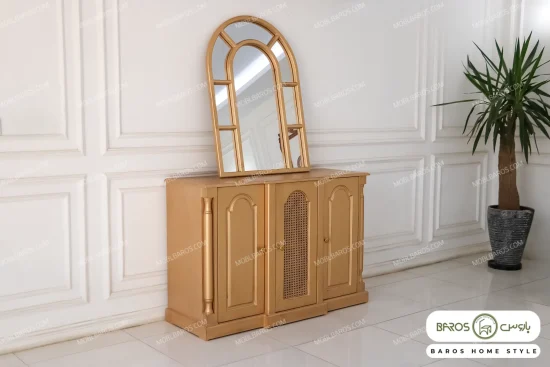 میز کنسول چوبی جدید مدل ۱۴۰۲ بتیس طول ۱۲۵