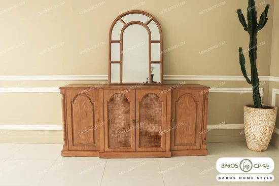 میز کنسول چوبی جدید مدل ۱۴۰۲ بتیس خرید باروس 96