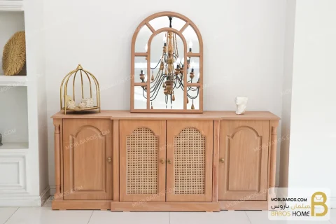 میز کنسول چوبی جدید مدل ۱۴۰۲ بتیس خرید مبل باروس 11 1