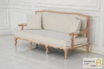 نیم ست مبل ۵ نفره کلاسیک لونا و مبل تک نفره کویین خرید مبل باروس 112 5