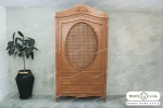 کمد چوبی حصیری اتاق کودک جدید مونیکا کد ۳ خرید مبل باروس ۴۹۴۹۴