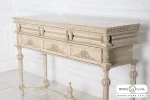 کنسول کلاسیک چوبی منبتی کاجی خرید مبل باروس ۴۹۴۹۳ (3)