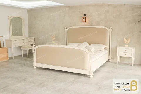 سرویس خواب و تخت خواب دو نفره کاجی کد ۲ خرید مبل باروس 12 (1)