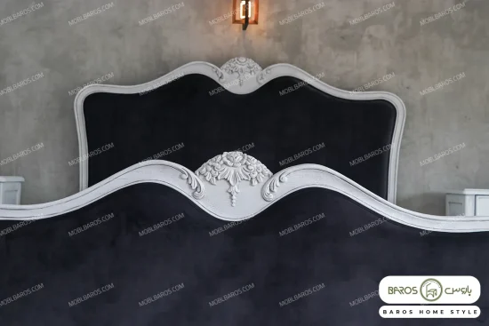 سرویس خواب چوبی کلاسیک و مینیمال مدل راشل کد ۱۱ خرید باروس 556 (5)