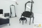سرویس خواب چوبی کلاسیک و مینیمال مدل راشل کد ۱۱ خرید مبل باروس 112 (4)