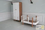 سیسمونی و تخت خواب اتاق نوزاد نیکا کد ۳ خرید تخت نوزاد باروس 5 (1)