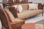 مبل جدید ۷ نفره کلاسیک مدل کاجی و تک نفره روما خرید مبل باروس 112 (2)