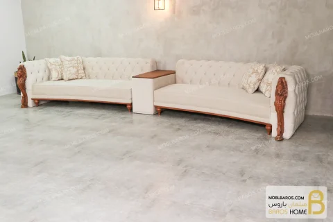 مبل راحتی جدید ۸ نفره لیون خرید مبل باروس 110 (6)