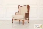 مبل نئوکلاسیک و مدرن گندم با مبل تک کویین و فرانسوی کد ۳ خرید مبل باروس 112 (4)