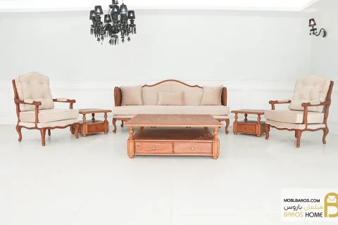 مبل نئوکلاسیک کینگ و فرانسه کد ۱ خرید مبل باروس 11 (5)