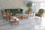 مبل کلاسیک و جدید ۷ نفره کاجی روما و نیکا خرید مبل باروس 1011 (12)