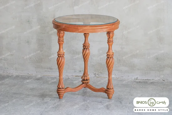 مبل کلاسیک و جدید ۷ نفره کاجی روما و نیکا خرید مبل باروس 1011 (8)